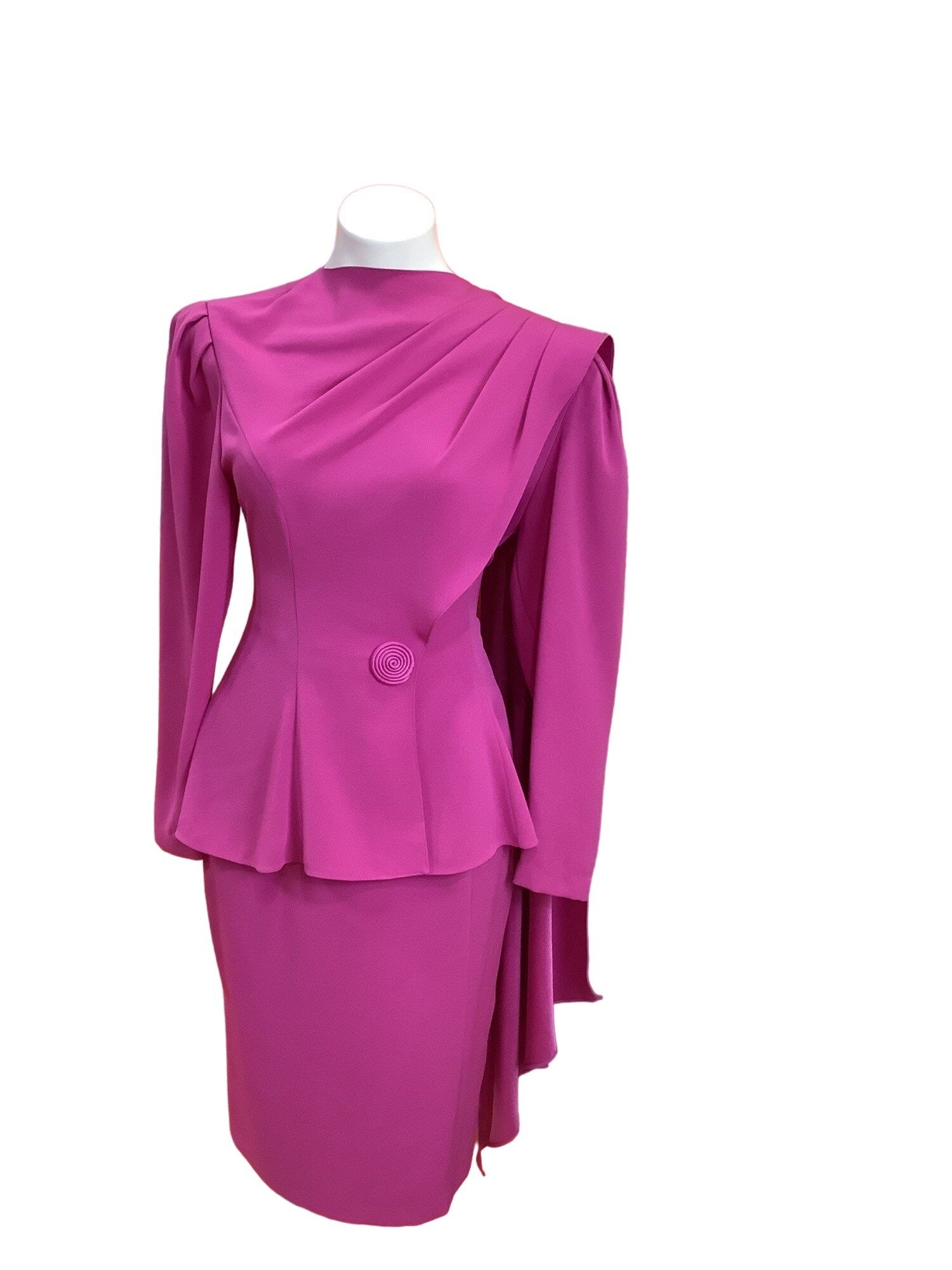 Vintage 1980 s 90 s Daymor Couture Pink Mother of the Bride Groom 2 PC Suit Tina s Timeless Threads