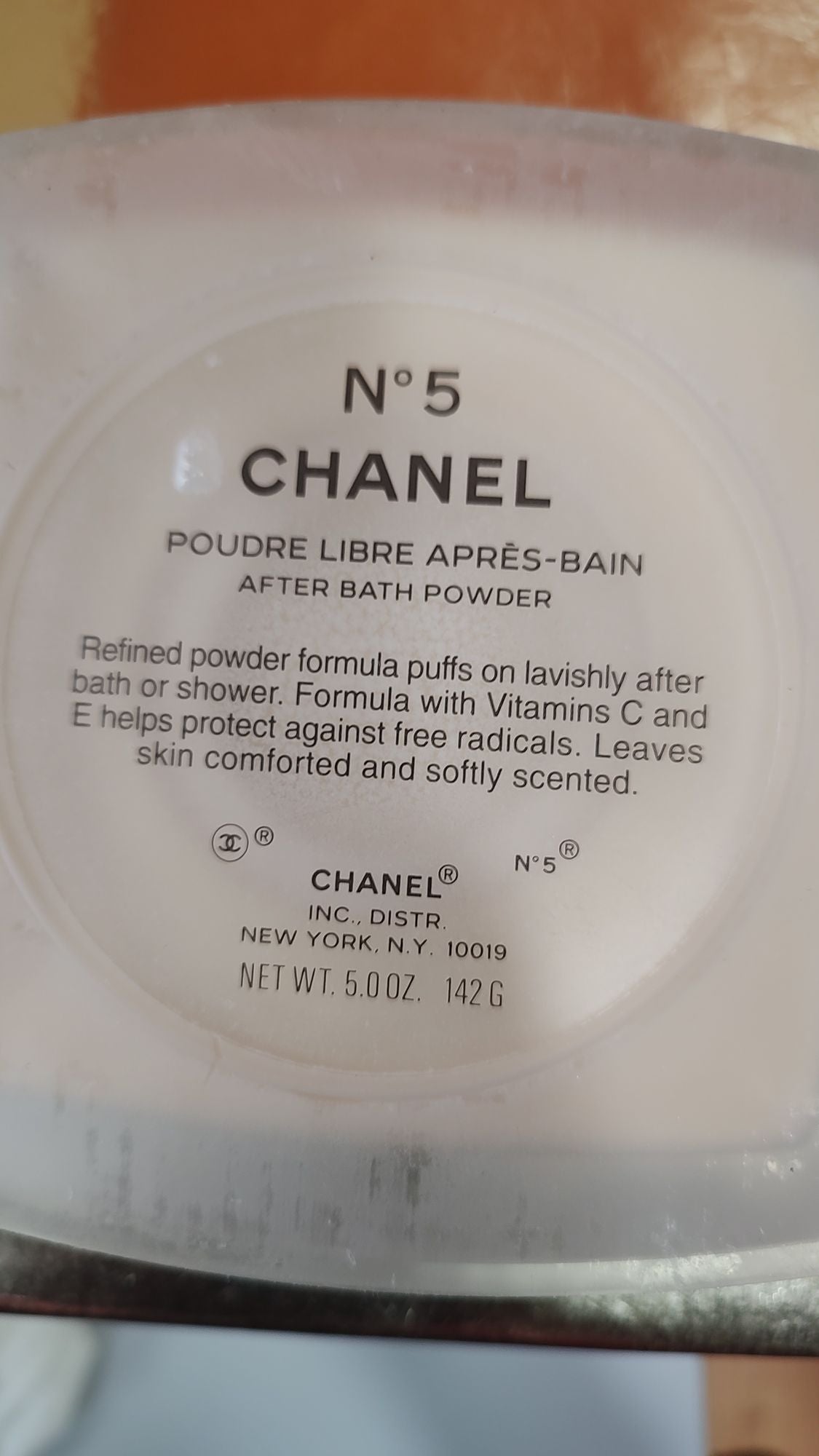 Vintage Chanel No top 5 Luxury Bath Powder